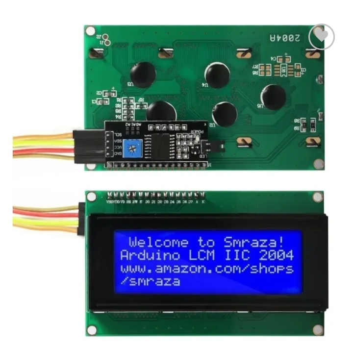 20x4 Serial LCD with i2c
